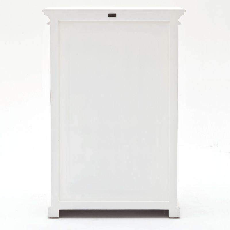 Halifax White Painted 2 Level Pantry Display Cabinet5 - Duck Barn Interiors