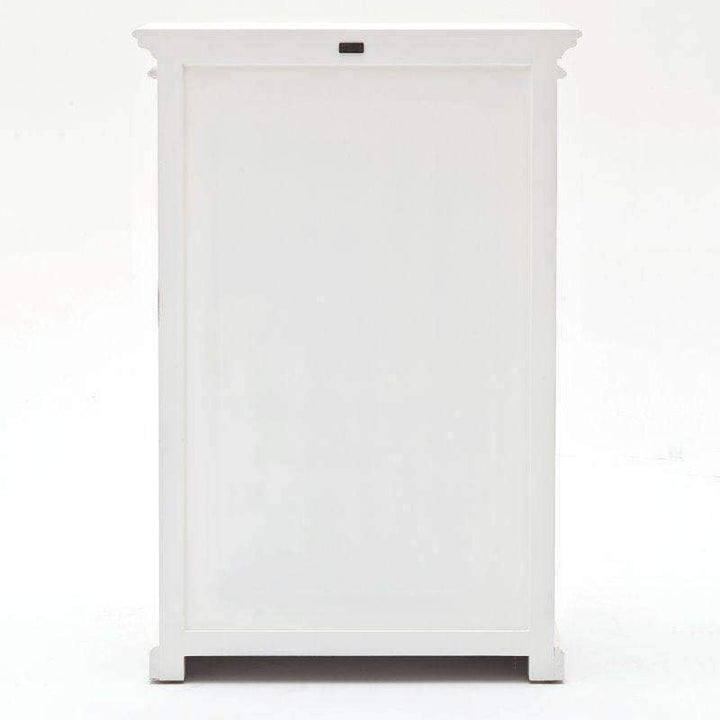 Halifax White Painted 2 Level Pantry Display Cabinet5 - Duck Barn Interiors