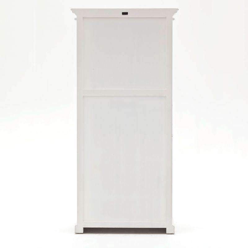 Halifax White Painted 3 Level Pantry Display Cabinet3 - Duck Barn Interiors