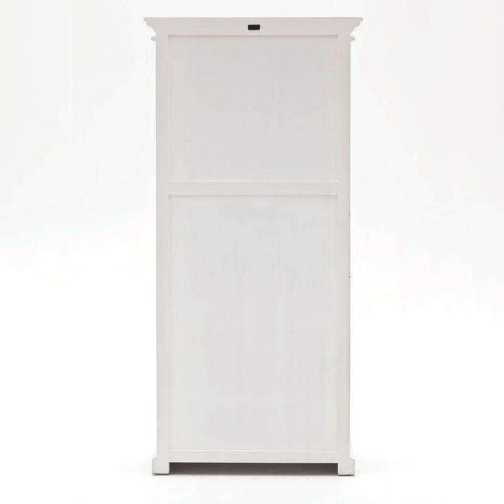 Halifax White Painted 3 Level Pantry Display Cabinet3 - Duck Barn Interiors