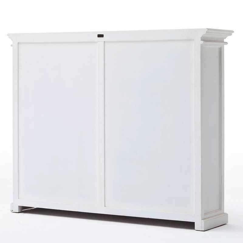 Halifax White Painted 8 Door Pantry Cabinet5 - Duck Barn Interiors