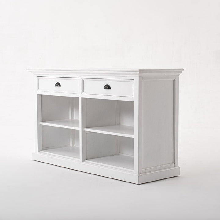 Halifax White Painted Buffet with 2 Drawers3 - Duck Barn Interiors