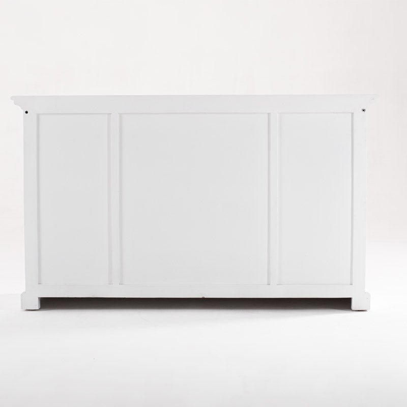 Halifax White Painted Buffet with 4 Doors & 3 Drawers – Duck Barn Interiors