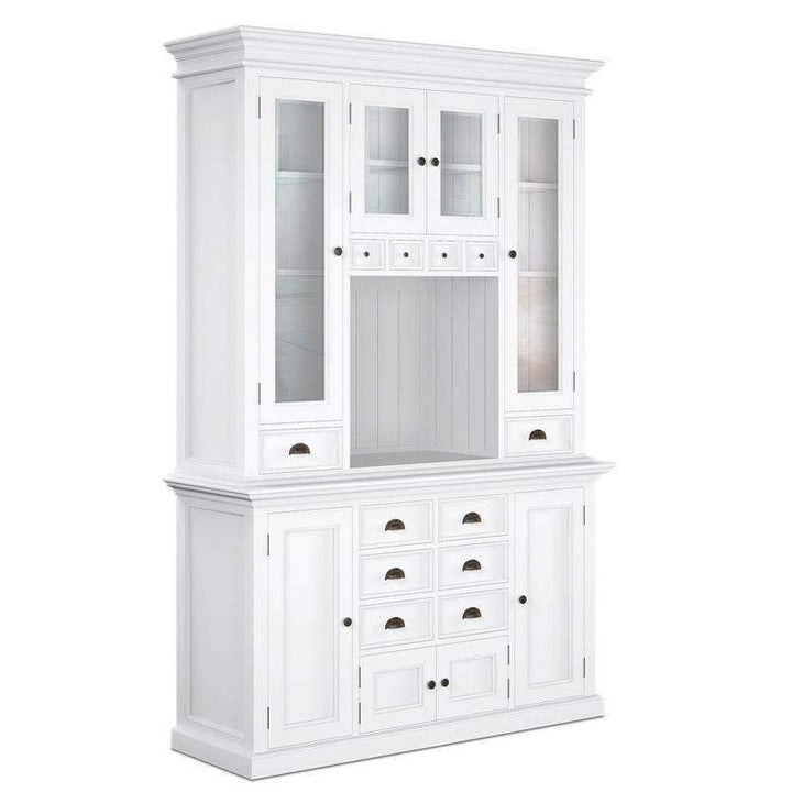 Halifax White Painted Kitchen Hutch Unit6 - Duck Barn Interiors