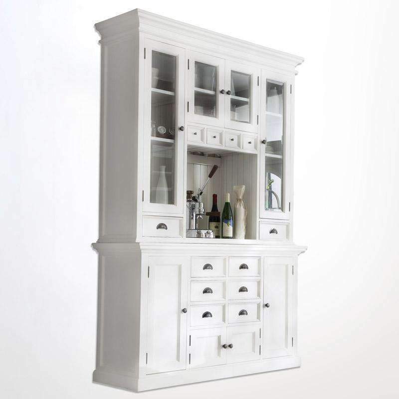 Halifax White Painted Kitchen Hutch Unit3 - Duck Barn Interiors