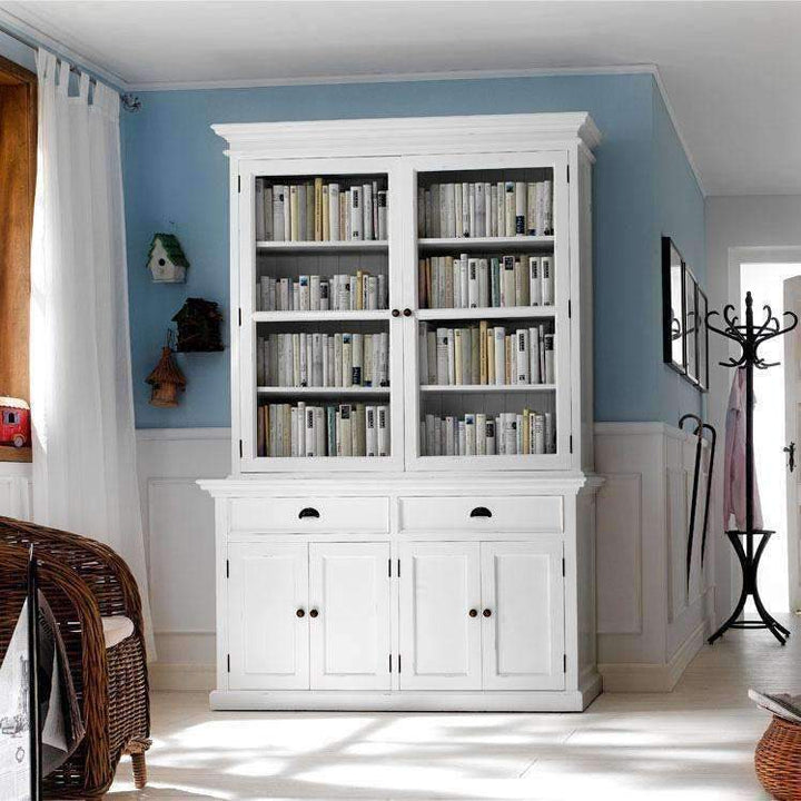 Halifax White Painted Large Dresser1 - Duck Barn Interiors