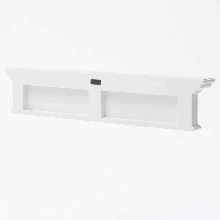 Halifax White Painted Six Hook Coat Rack5 - Duck Barn Interiors