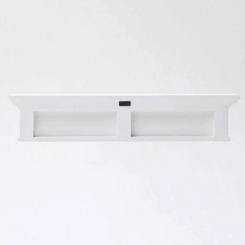 Halifax White Painted Six Hook Coat Rack4 - Duck Barn Interiors