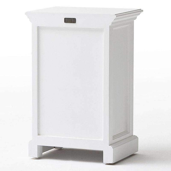 Halifax White Painted Small 3 Drawer Bedside Cabinet - Duck Barn Interiors