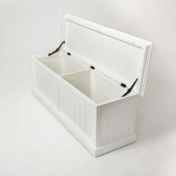 Halifax White Painted Storage Chest4 - Duck Barn Interiors