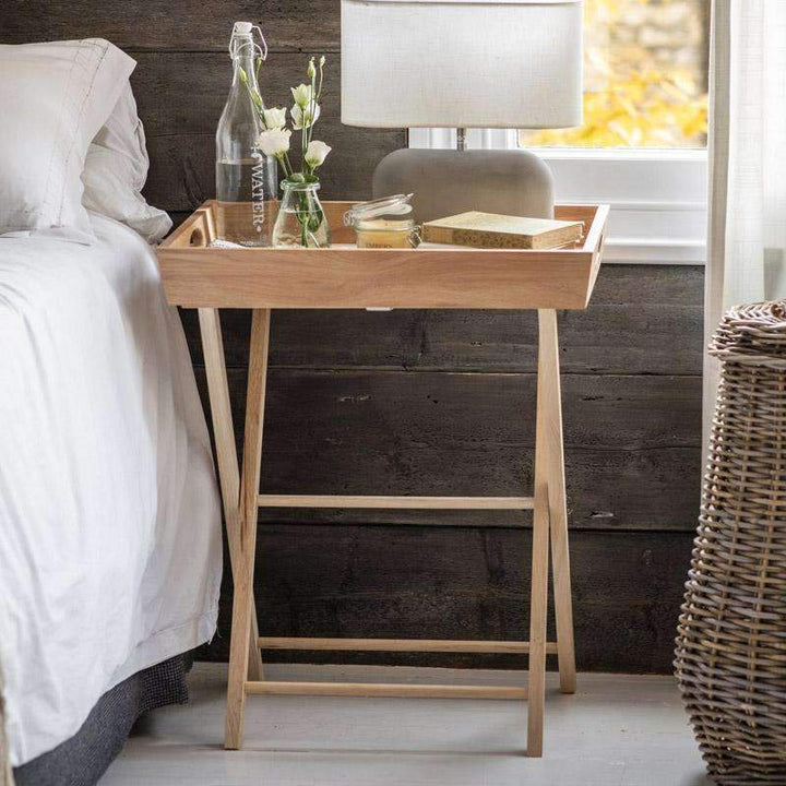 Hambledon Butlers Oak Tray Table2 - Duck Barn Interiors