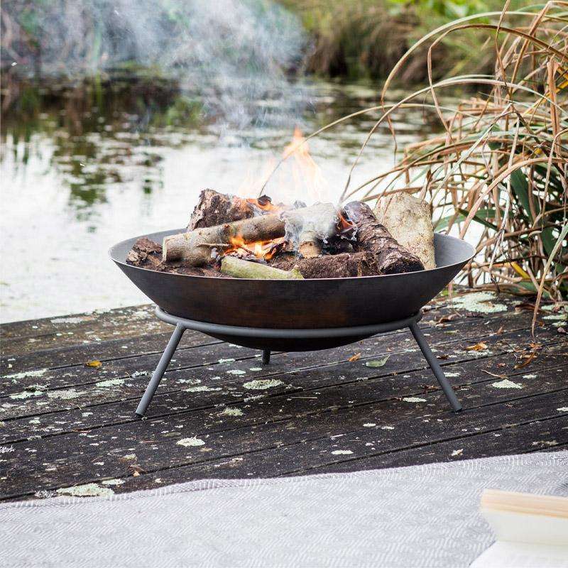 Idbury Fire Pit - Cast Iron1 - Duck Barn Interiors