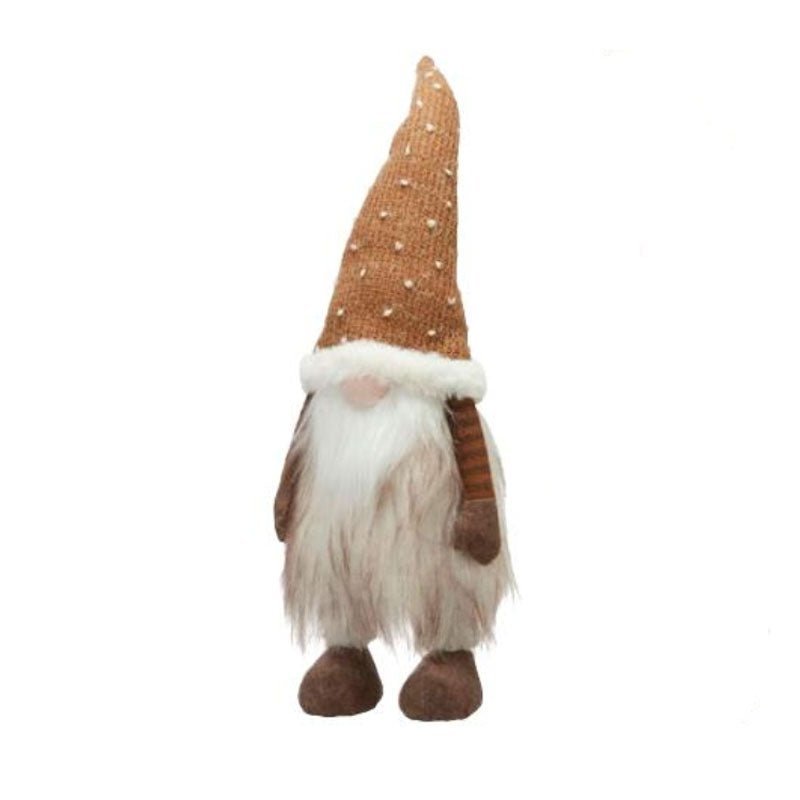 Ivar Santa Gnome Gonk - Brown Hat4 - Duck Barn Interiors