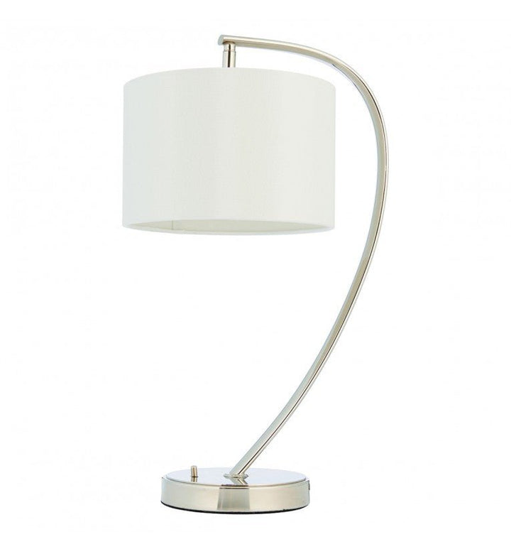 Josephine Bright Nickel Table Lamp2 - Duck Barn Interiors