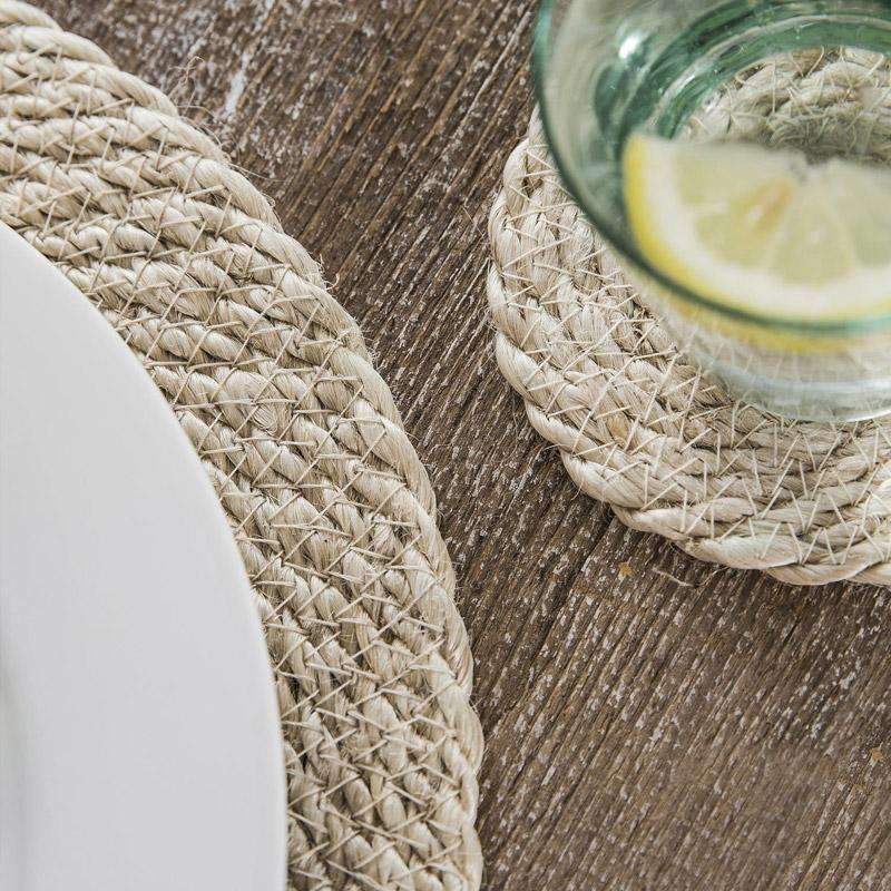 Jute Placemats (Set of 4) - Duck Barn Interiors