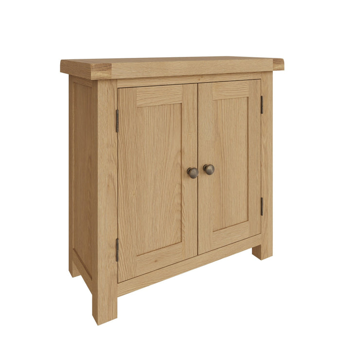 Kirdford Oak 2 Door Cupboard7 - Duck Barn Interiors