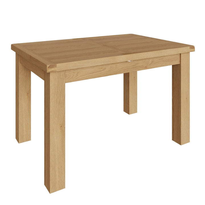 Kirdford Oak Butterfly Extending Table - 1m2 - Duck Barn Interiors