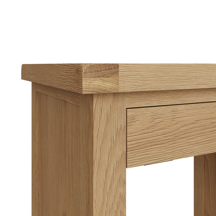 Kirdford Oak Computer Desk4 - Duck Barn Interiors