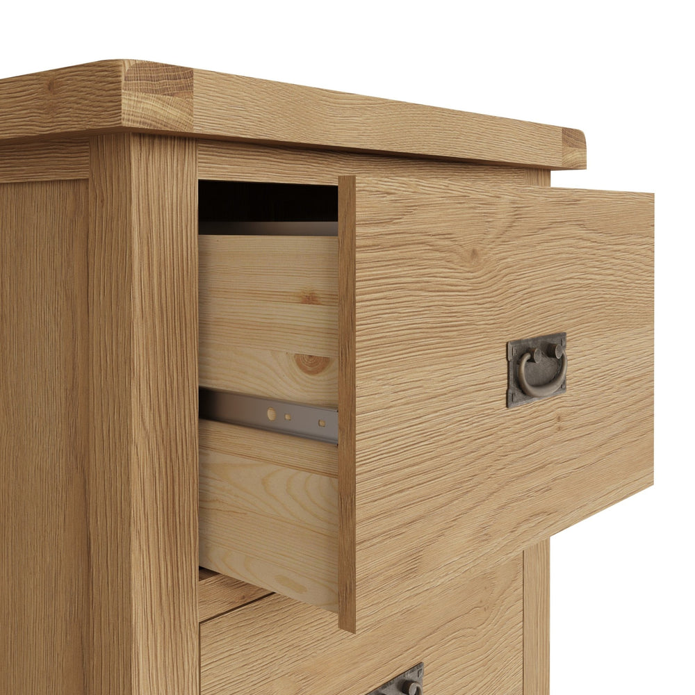 Kirdford Oak Filing Cabinet2 - Duck Barn Interiors