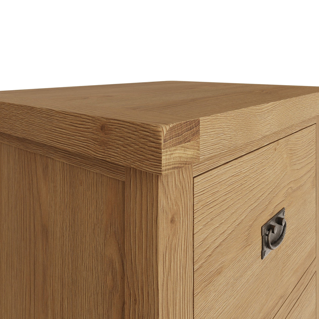 Kirdford Oak Filing Cabinet10 - Duck Barn Interiors