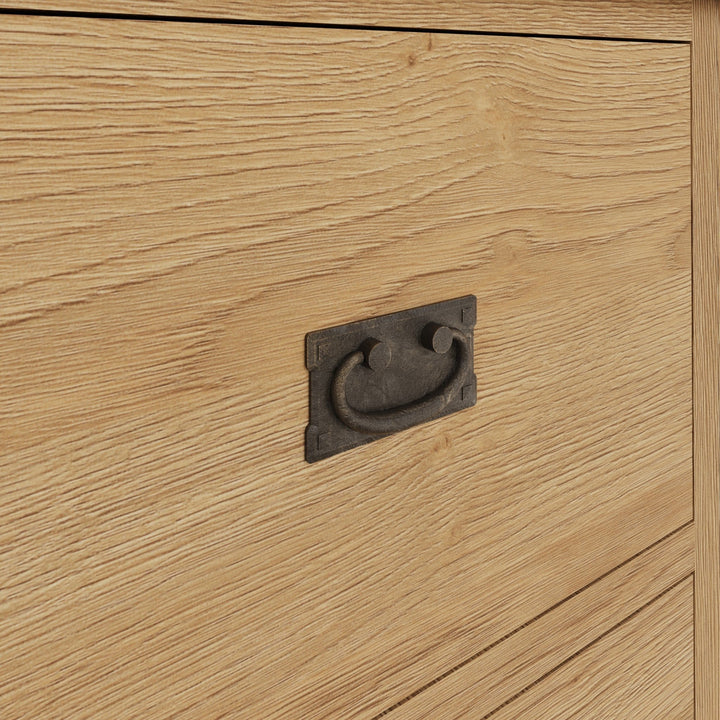 Kirdford Oak Filing Cabinet9 - Duck Barn Interiors