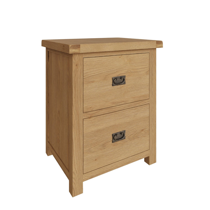 Kirdford Oak Filing Cabinet5 - Duck Barn Interiors