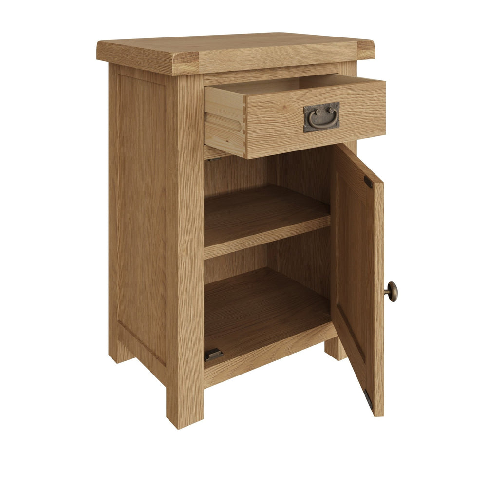 Kirdford Oak Small Cupboard2 - Duck Barn Interiors