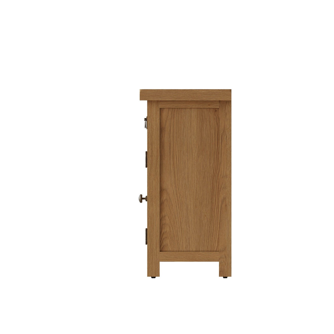 Kirdford Oak Small Cupboard8 - Duck Barn Interiors