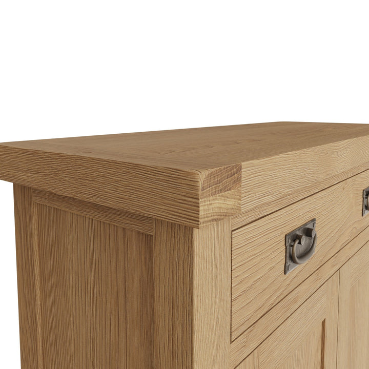 Kirdford Oak Small Sideboard5 - Duck Barn Interiors