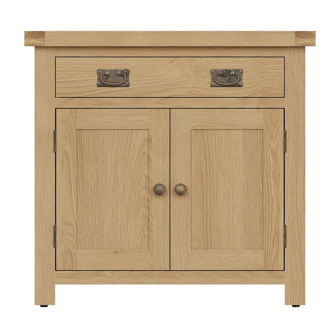 Kirdford Oak Small Sideboard7 - Duck Barn Interiors