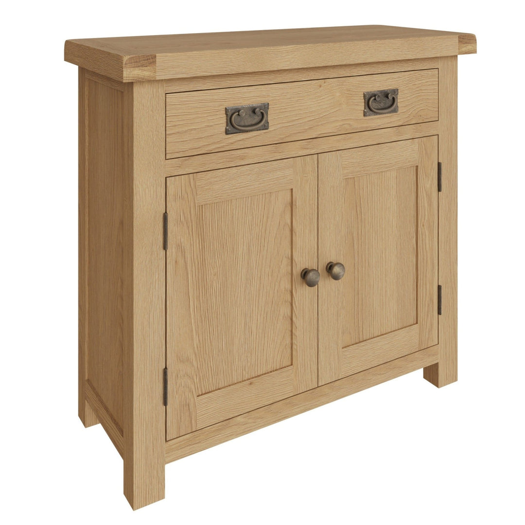 Kirdford Oak Small Sideboard4 - Duck Barn Interiors