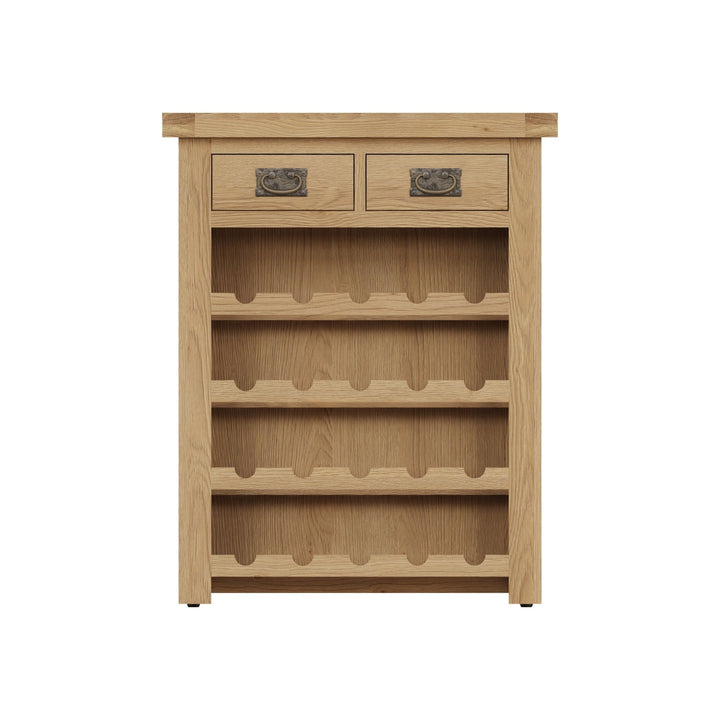 Kirdford Oak Wine Cabinet5 - Duck Barn Interiors