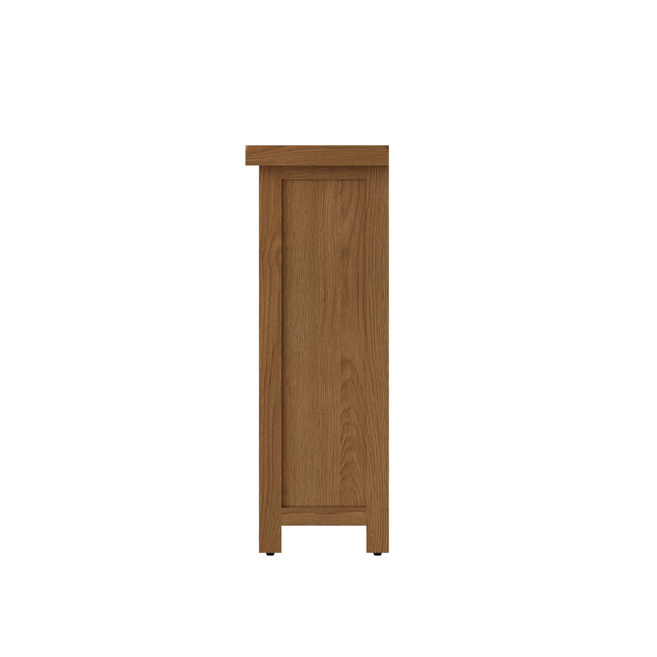 Kirdford Oak Wooden Small Bookcase4 - Duck Barn Interiors