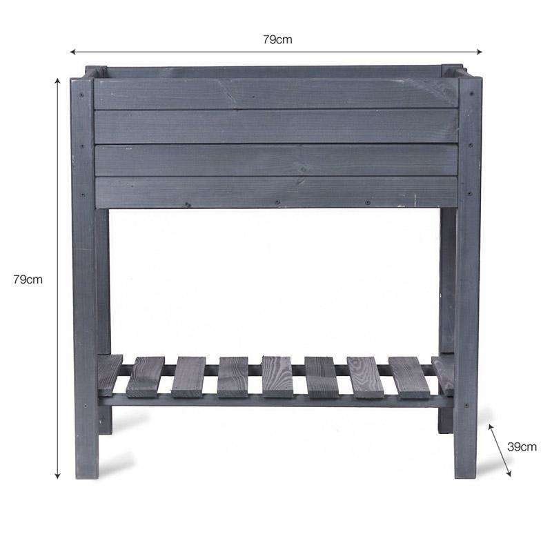 Latchmere Raised Planter - Pine2 - Duck Barn Interiors