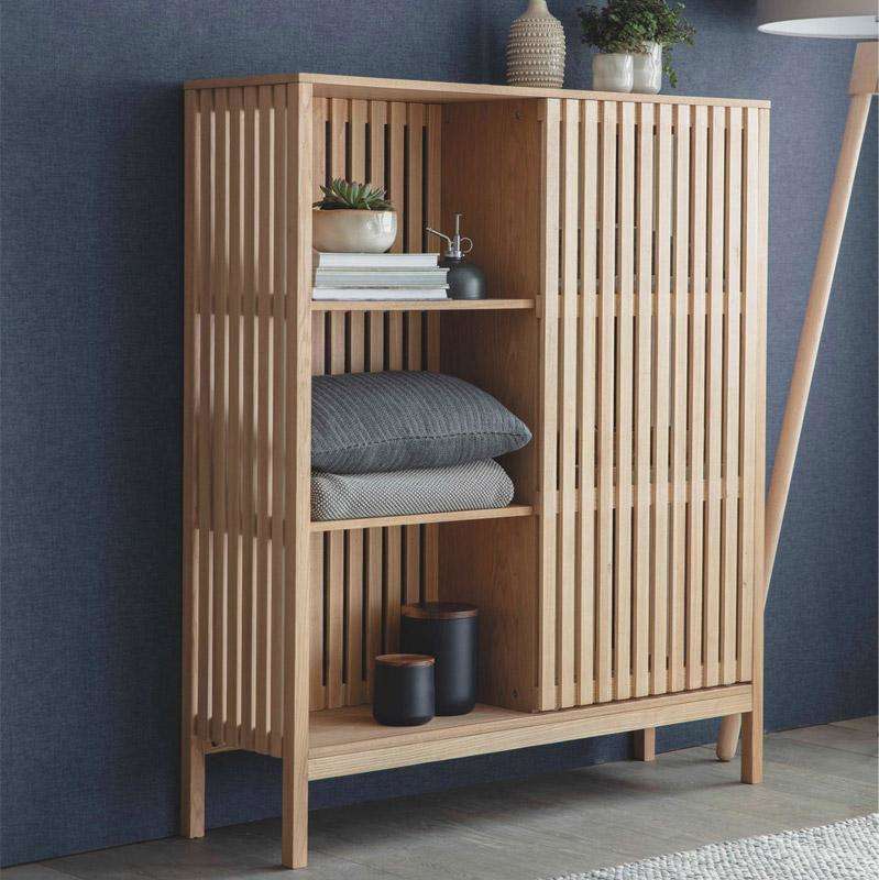 Linear Large Storage Unit - Ash2 - Duck Barn Interiors