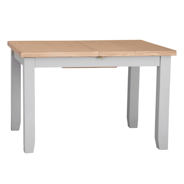 Loxhill Grey 1.2m Butterfly Extending Dining Table8 - Duck Barn Interiors