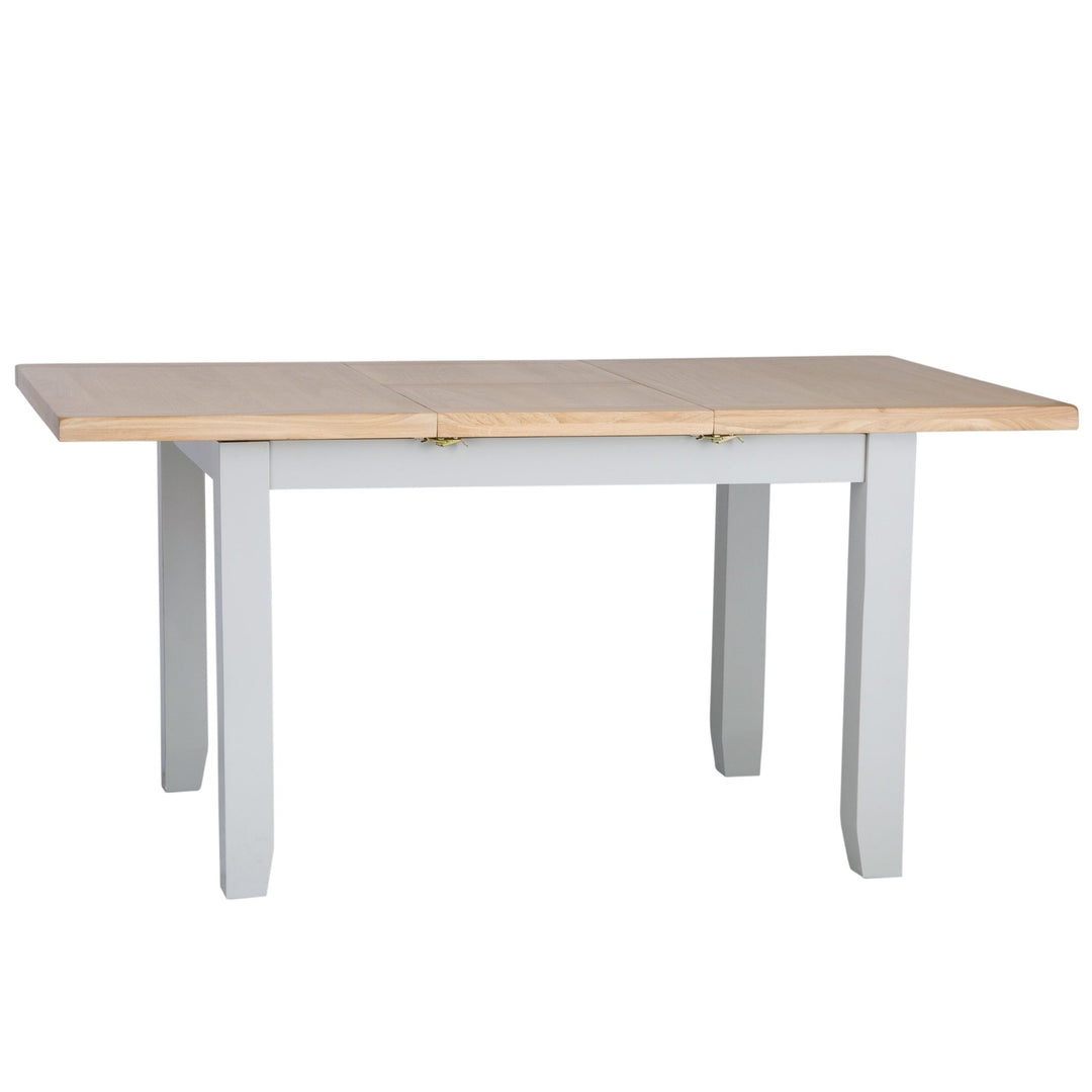 Loxhill Grey 1.2m Butterfly Extending Dining Table7 - Duck Barn Interiors