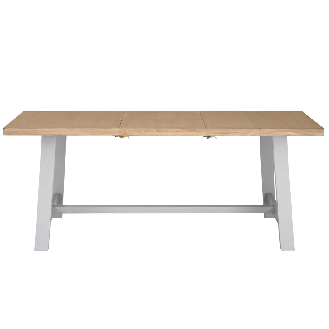 Loxhill Grey 1.8m Butterfly Extending Dining Table - Duck Barn Interiors