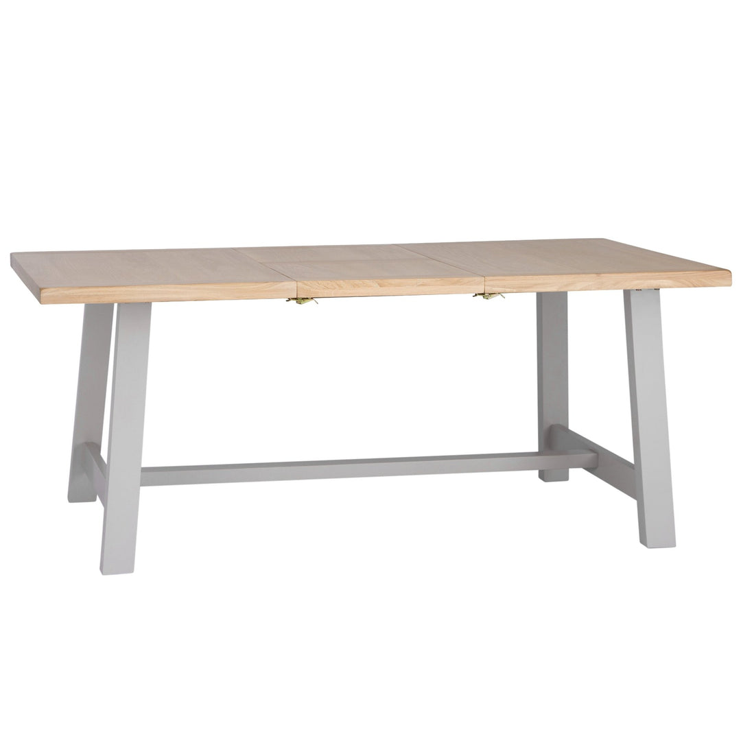 Loxhill Grey 1.8m Butterfly Extending Dining Table - Duck Barn Interiors