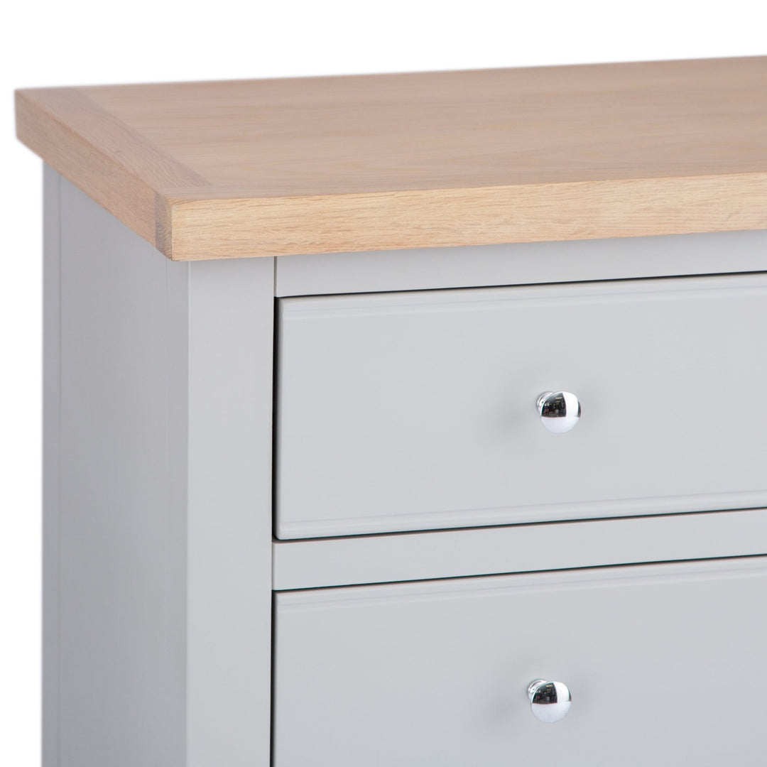 Loxhill Grey 2 Over 3 Chest of Drawers5 - Duck Barn Interiors