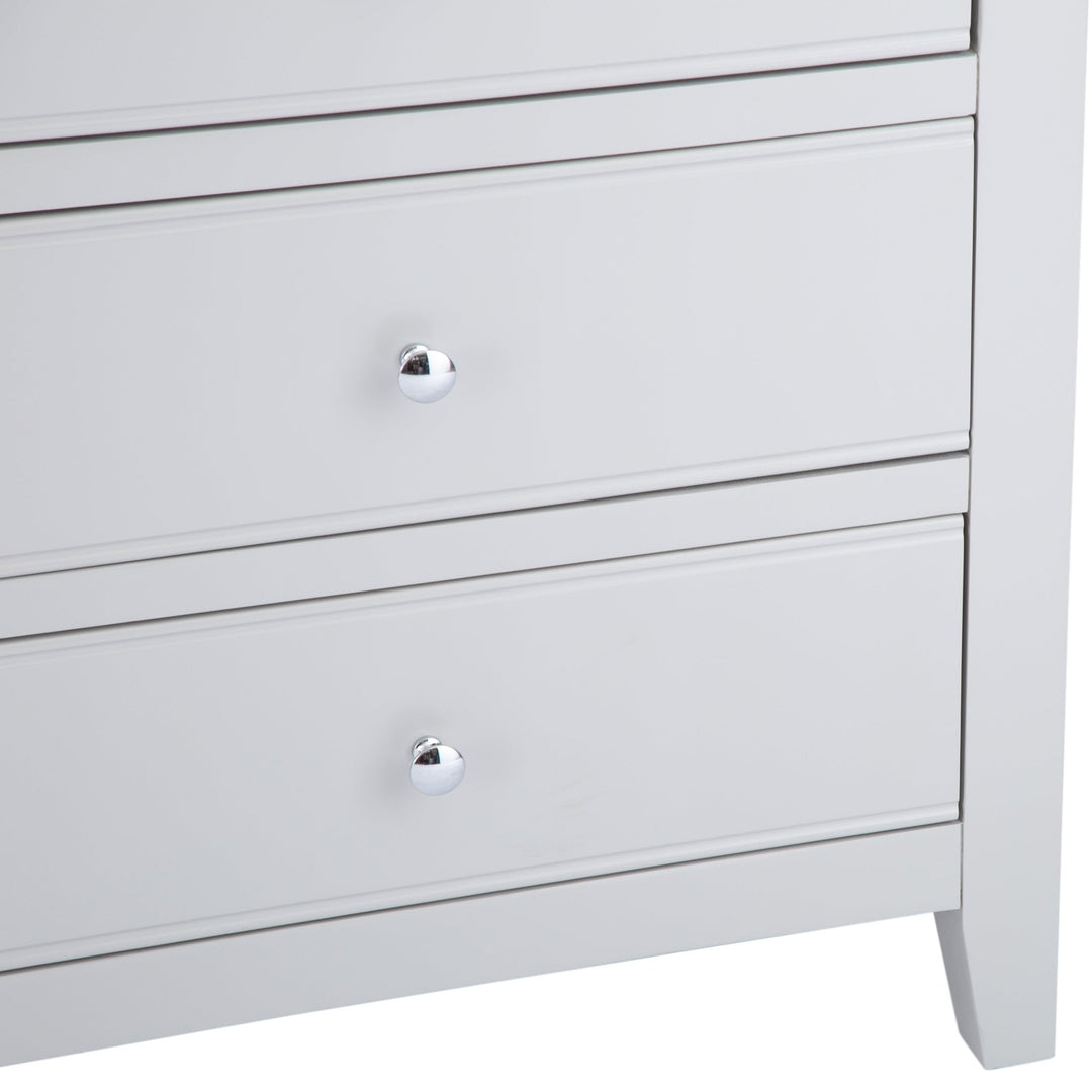 Loxhill Grey 6 Drawer Chest5 - Duck Barn Interiors