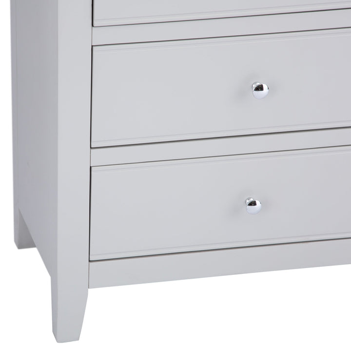 Loxhill Grey 6 Drawer Chest7 - Duck Barn Interiors