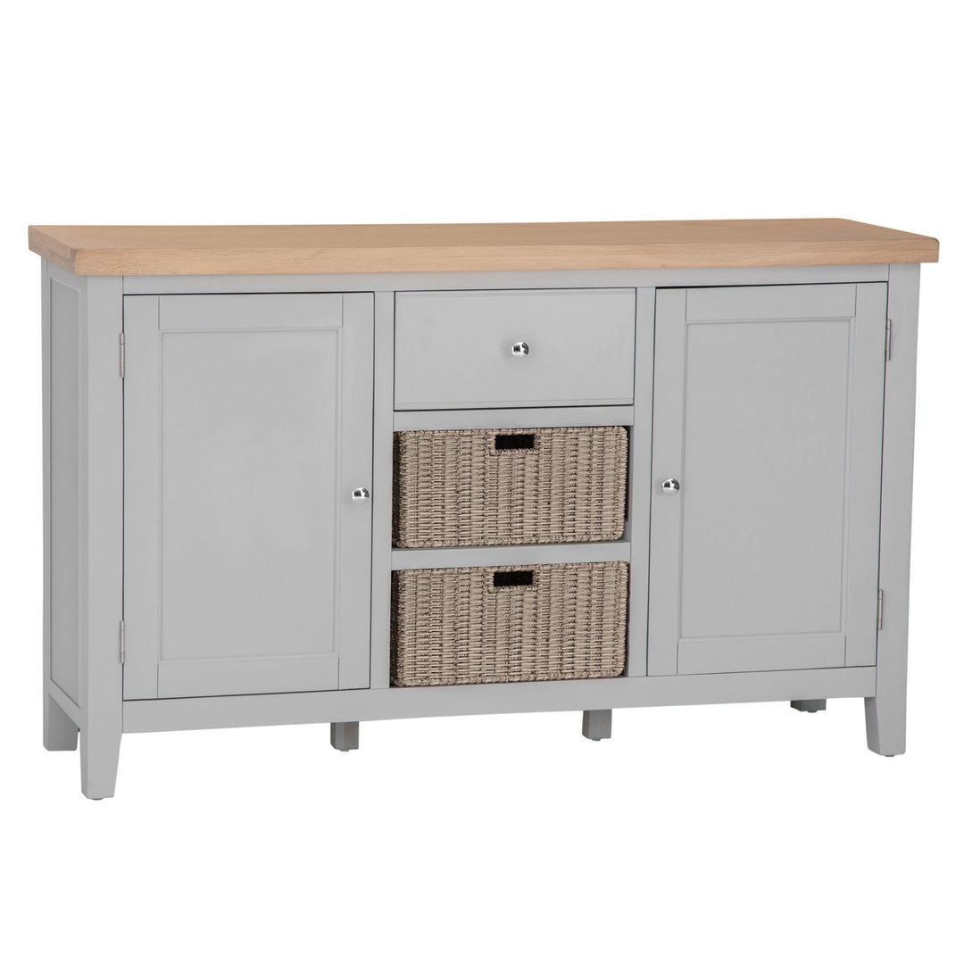 Loxhill Grey Large Sideboard13 - Duck Barn Interiors