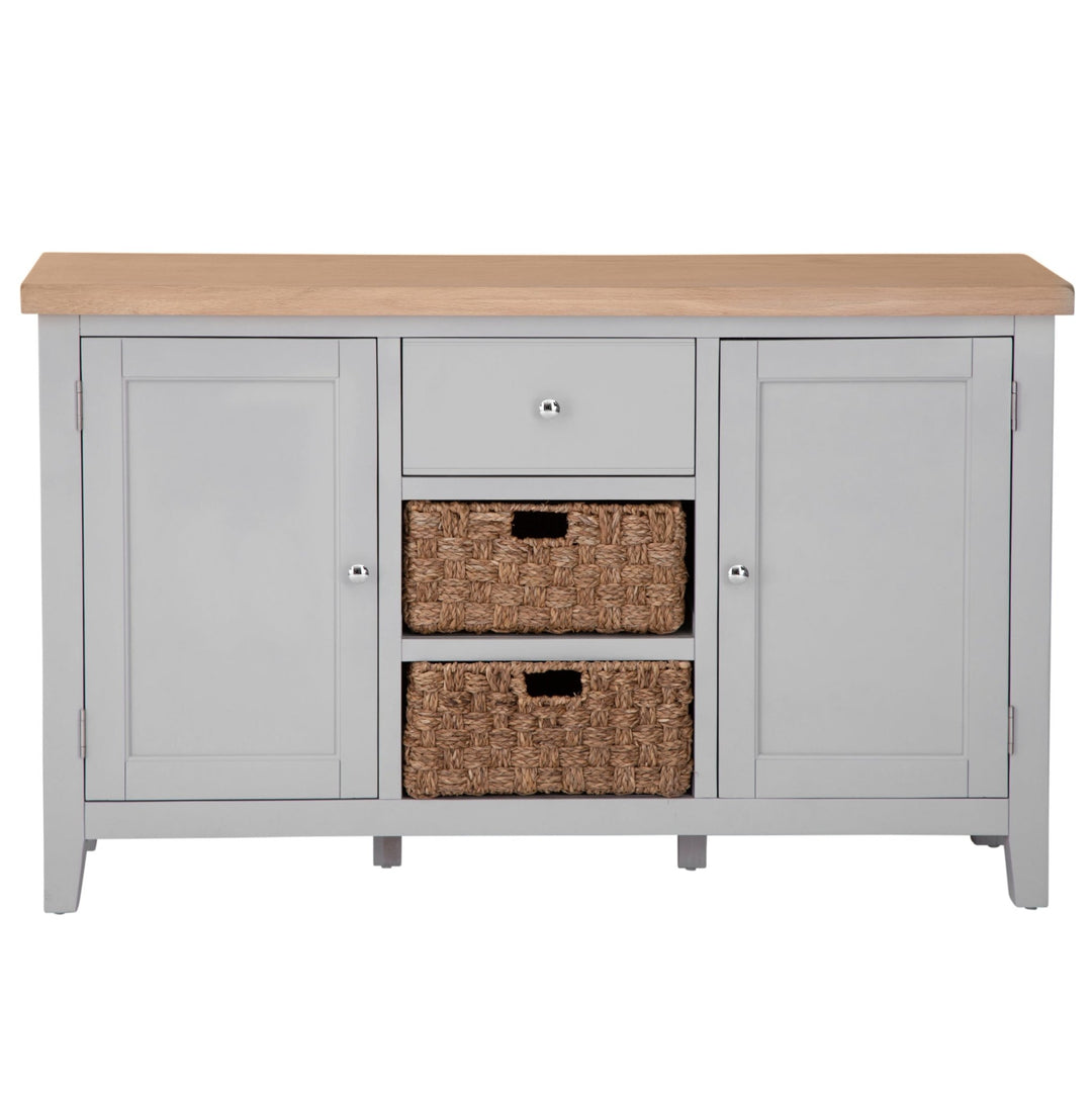 Loxhill Grey Large Sideboard2 - Duck Barn Interiors