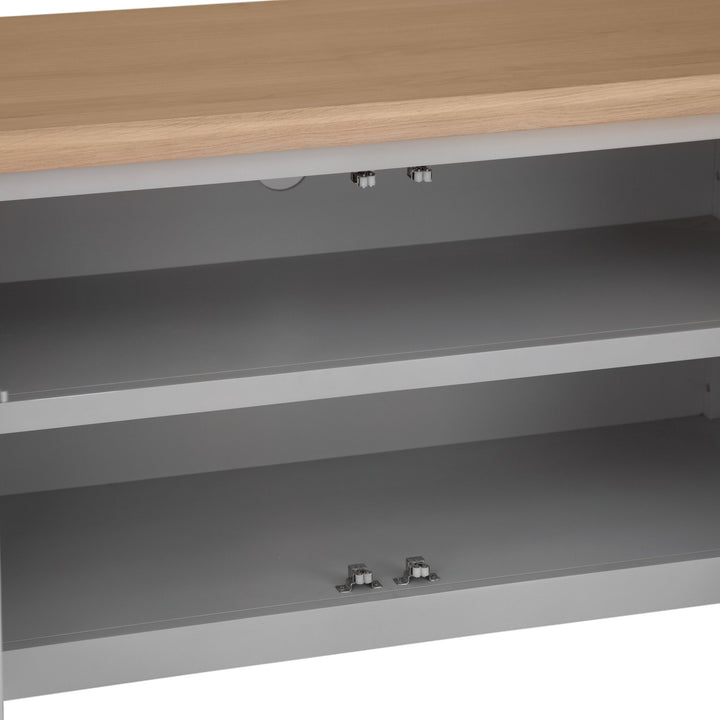 Loxhill Grey Standard TV Stand - Duck Barn Interiors