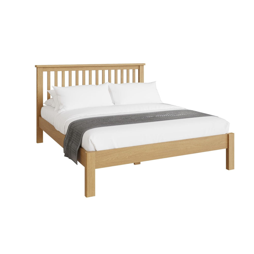 Loxwood Oak Kingsize Bed Frame 5ft - Duck Barn Interiors