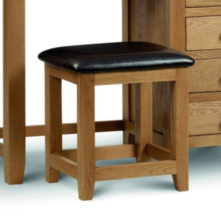 Marlborough Oak Dressing Table Stool - Duck Barn Interiors