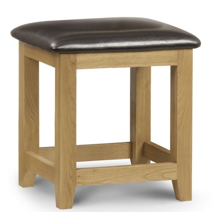 Marlborough Oak Dressing Table Stool - Duck Barn Interiors