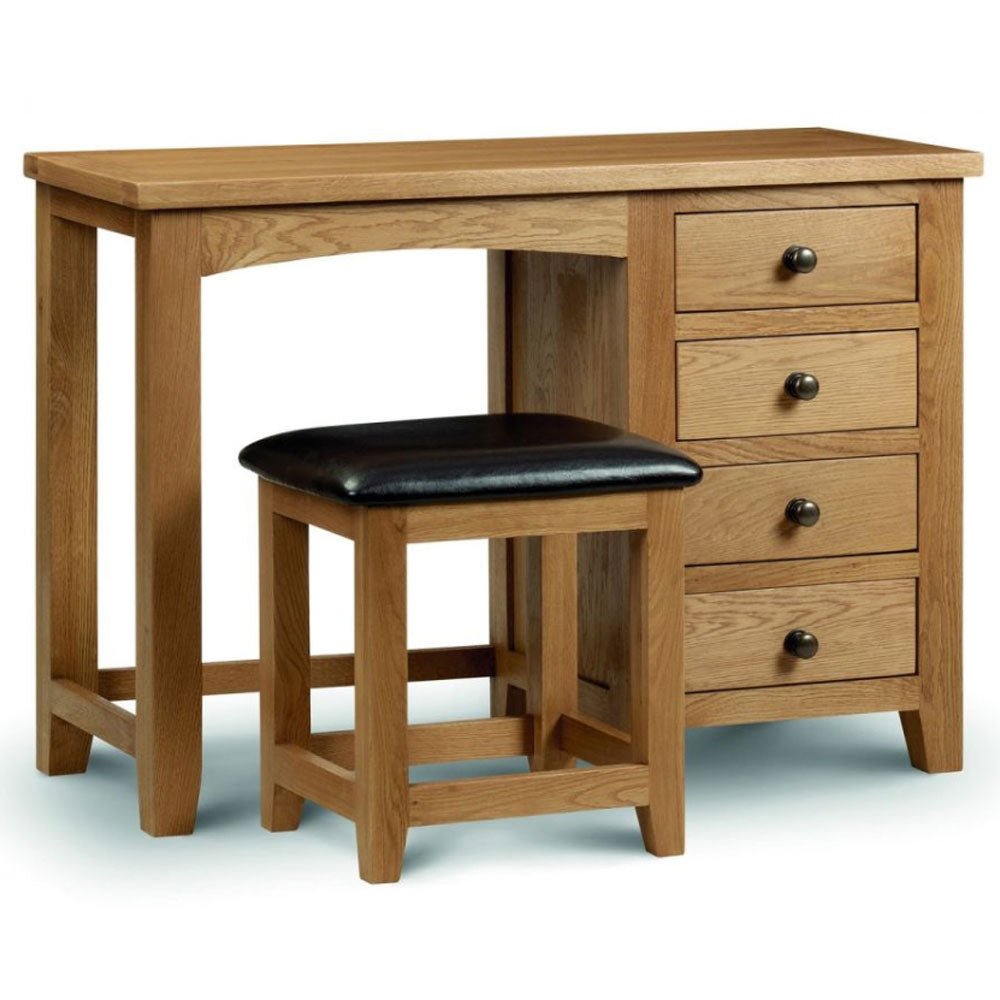 Marlborough Oak Dressing Table Stool - Duck Barn Interiors