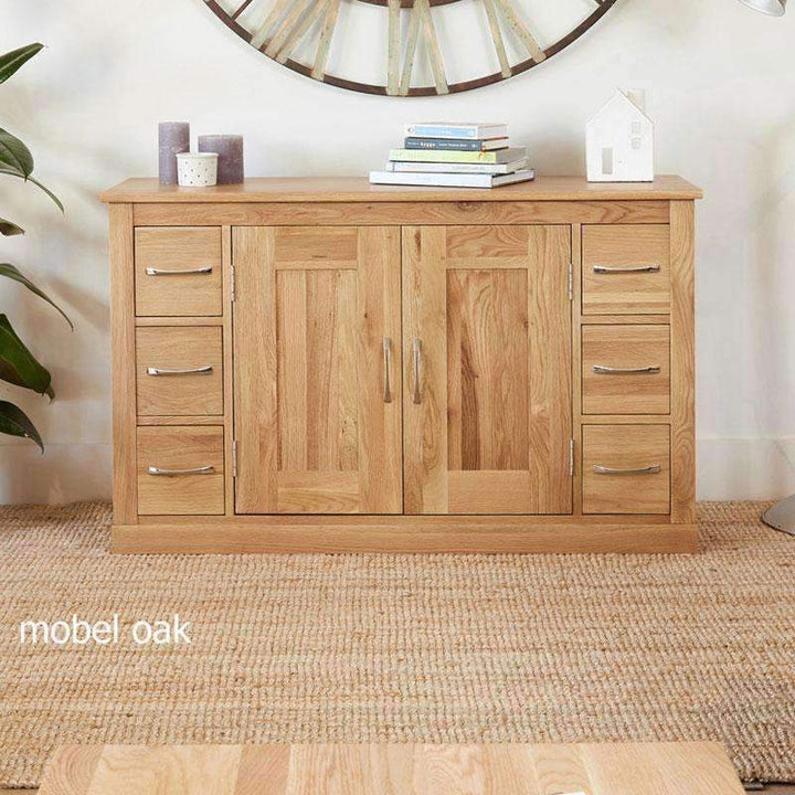 Mobel Oak Small Sideboard3 - Duck Barn Interiors